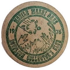 Mardi Gras Token - Doubloon Collector`s Club - Throw Me Something Mister Mobile, Alabama