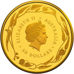 50 Dollars - Elizabeth II 4th Portrait - Gold Bullion Coin