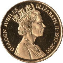 Medal - Elizabeth II The Queen`s Golden Jubilee, 40 mm issue
