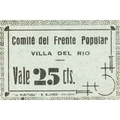 25 Céntimos Villa del Río
