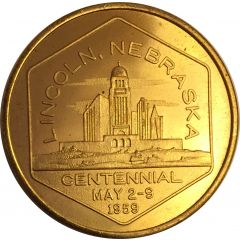50 Cents - Lincoln Nebraska Centennial