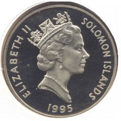 1 Dollar - Elizabeth II Coronation