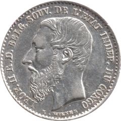 50 Centimes - Léopold II