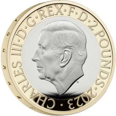 2 Pounds - Charles III Flying Scotsman Centenary
