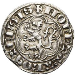 1/2 Groat - Louis I of Nevers Aalst