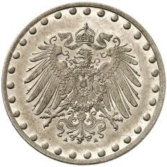 10 Pfennig - Wilhelm II type 2 - small shield - Pattern