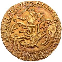 Gold Ecu with knight - Francis I
