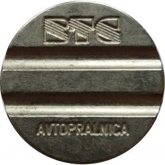 Car Wash Token - BTC Not plated, Ljubljana