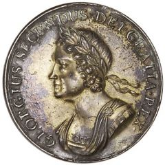 Medalet - George II Battle of Dettingen
