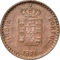 5 Réis - Luíz I Mumbai mint