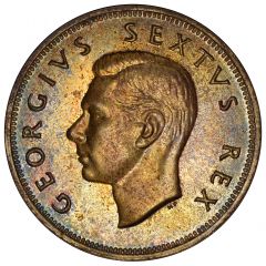 2 1/2 Shillings - George VI 2 1/2S