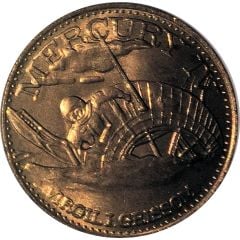 Medal - Man in Space Mercury IV