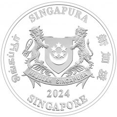 2 Dollars Year of the Dragon