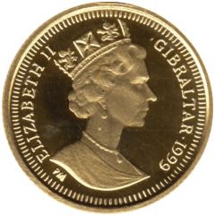 1/25 Royal - Elizabeth II Cherub Angel, Gold