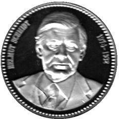 Token - Chancellors and Presidents of Germany Helmut Schmidt
