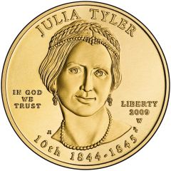 10 Dollars Julia Tyler, Bullion Coinage