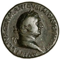 Sestertius - Vitellius S C, Mars