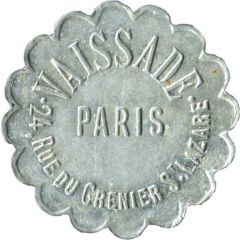 15 centimes - bal Vaissade - Paris [75]