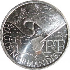 10 Euros Upper-Normandie, 1st type