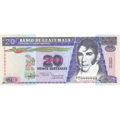 20 Quetzales