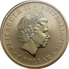 1 Dollar - Elizabeth II 4th Portrait - Young Collectors - Rocket Frog