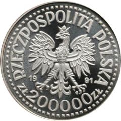 200 000 Zlotys Pope John Paul II, Trial Strike