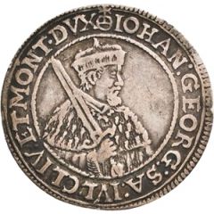 1/8 Thaler - John George I and August Vicariat