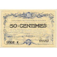 50 Centimes - Chambre de commerce d`Alais [Alès, 30]
