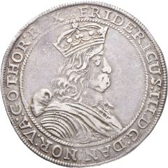 1 Speciedaler - Frederik III Type VI