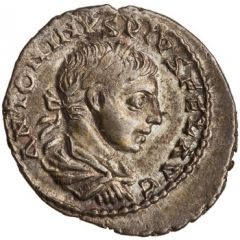 Denarius - Elagabalus CONSVL II, Aequitas