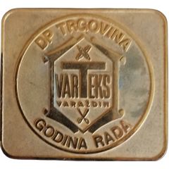 Plaquette - Varteks Varaždin