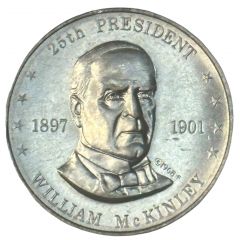 Token - Shell's Mr. President Coin Game William McKinley