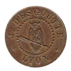 20 Centimes - Desgoutte J. - Lyon [69]