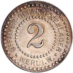 2 Pfennigs - Werl Offizier Gefangenenlager