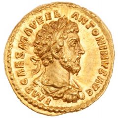 Aureus - Marcus Aurelius and Lucius Verus CONCORDIAE AVGVSTOR TR P XV COS III