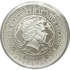 1 Dollar - Elizabeth II US Trade Dollar