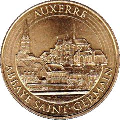 Monnaie de Paris Tourist Token - Auxerre Abbaye Saint-Germain