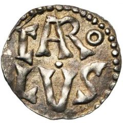 Denier - Charlemagne Amiens mint