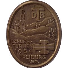 DTB Landes-Turnen 1954 Medallion