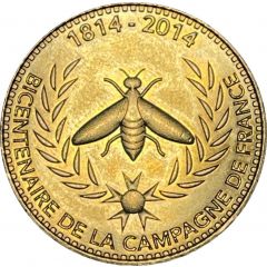 Jeton touristique - Monnaie de Paris - Bicentenaire de la Campagne de France - 1814-2014