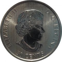 50 Cents - Elizabeth II Vancouver Island Marmot