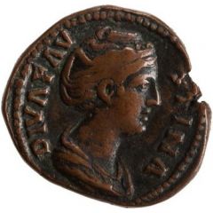As - Faustina the Elder AETERNITAS S C, Aeternitas
