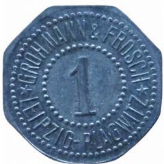 1 Pfennig - Leipzig-Plagwitz Grohmann and Frosch