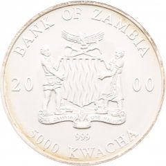 5000 Kwacha Elephant, Colorized