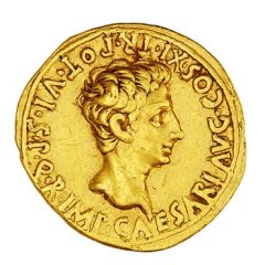 Aureus - Augustus CIVIB ET SIGN MILIT A PART RECVP