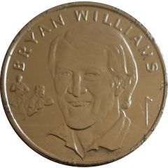 Medal - 15 Great All Blacks Bryan Williams