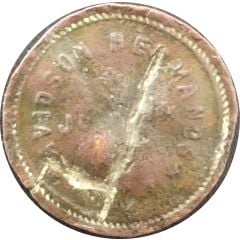 2 Reales - Davidson Hermanos Plantation Token