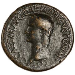 Sestertius - Caligula S P Q R P P OB CIVES SERVATOS