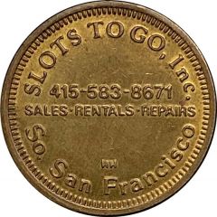Token - Slots To Go, Inc. San Mateo, California