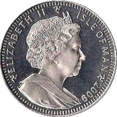 1 Crown - Elizabeth II First Man on the Moon
